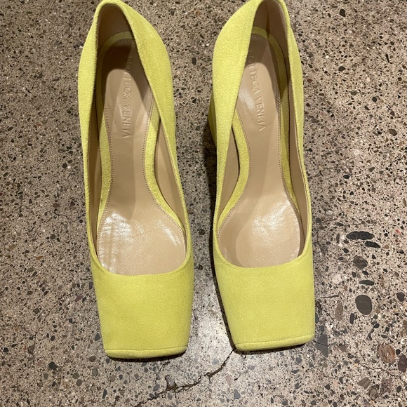 Bottega Veneta Tower Pumps in Green - Picture 4 of 6